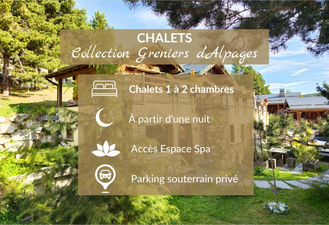 Chalets Collection Greniers D'Alpages - Les Chalets Secrets Bolquere Exterior foto